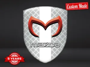 Mazda Decalcomanie Vetri Auto su Misura Eleganti Regolabili